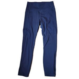 Skechers leggings navy blue capri length womens small